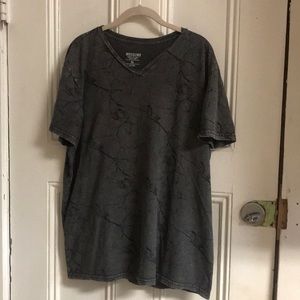Mossimo gray washed look V Neck